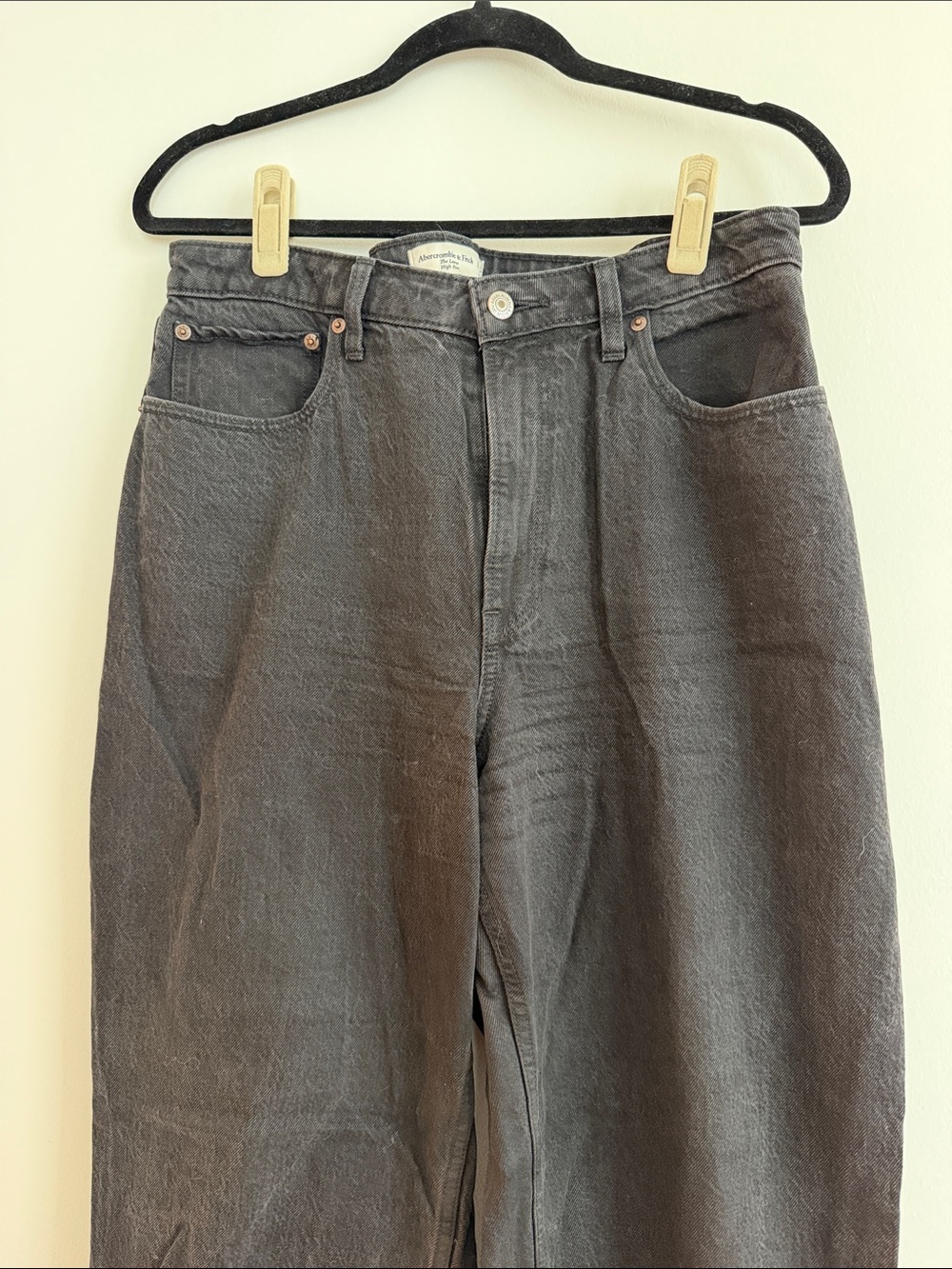 Abercrombie The Loose High Rise Curve Love Jeans